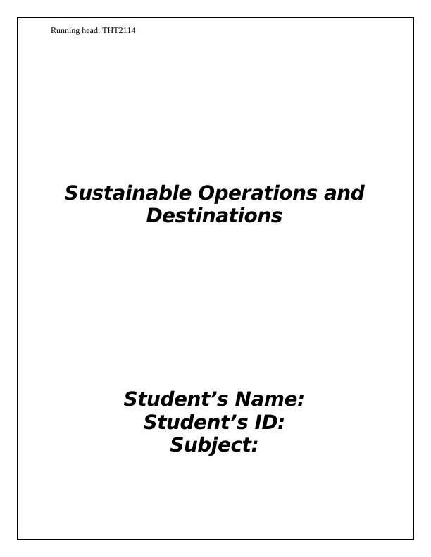 Sustainable Operations and Destinations_1