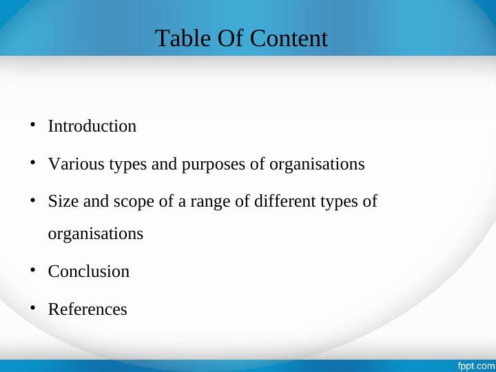 Types and Purposes of Organisations_2
