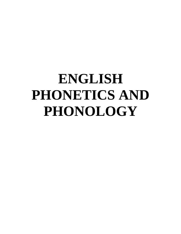 English Phonetics and Phonology Doc_1