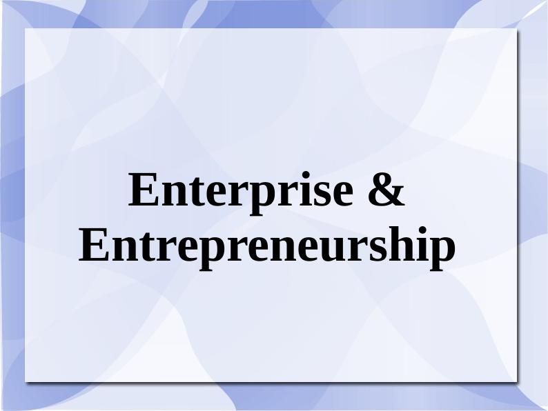 Enterprise & Entrepreneurship: Business Proposal for 3D Printed Jewelry & Decorations_1