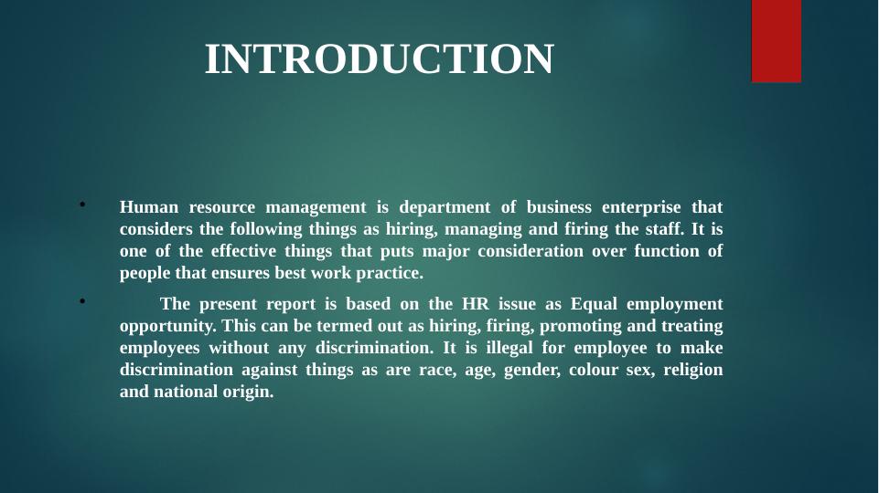 Equal Employment Opportunity in Human Resource Management_2