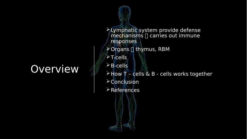Lymphatic System Physiological Process: Maturation of T-Cells & B-Cells_2