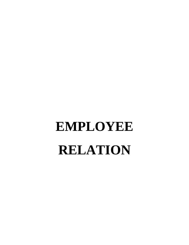 Employee Relation Assignment (Doc)_1