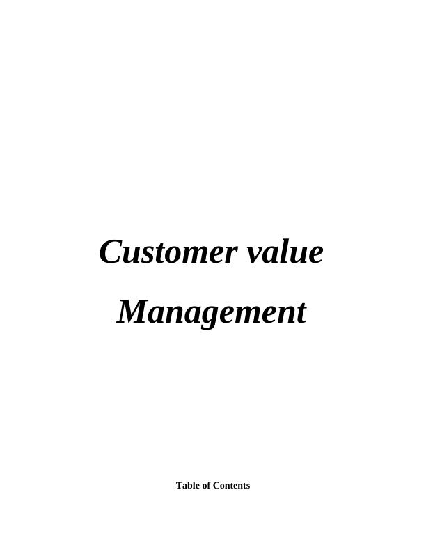 Customer Value Management Components_1