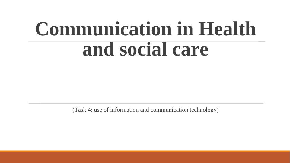 Communications in Health and social care_1
