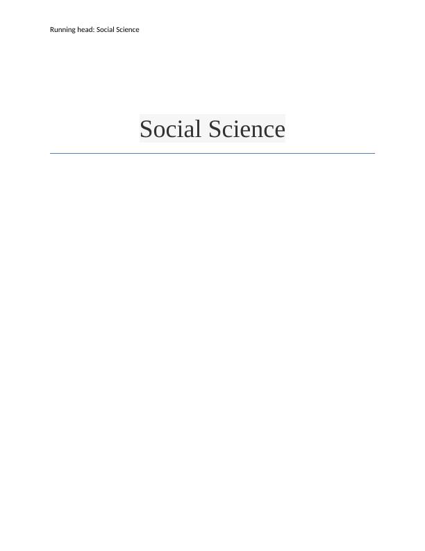 Social Science Assignment PDF_1
