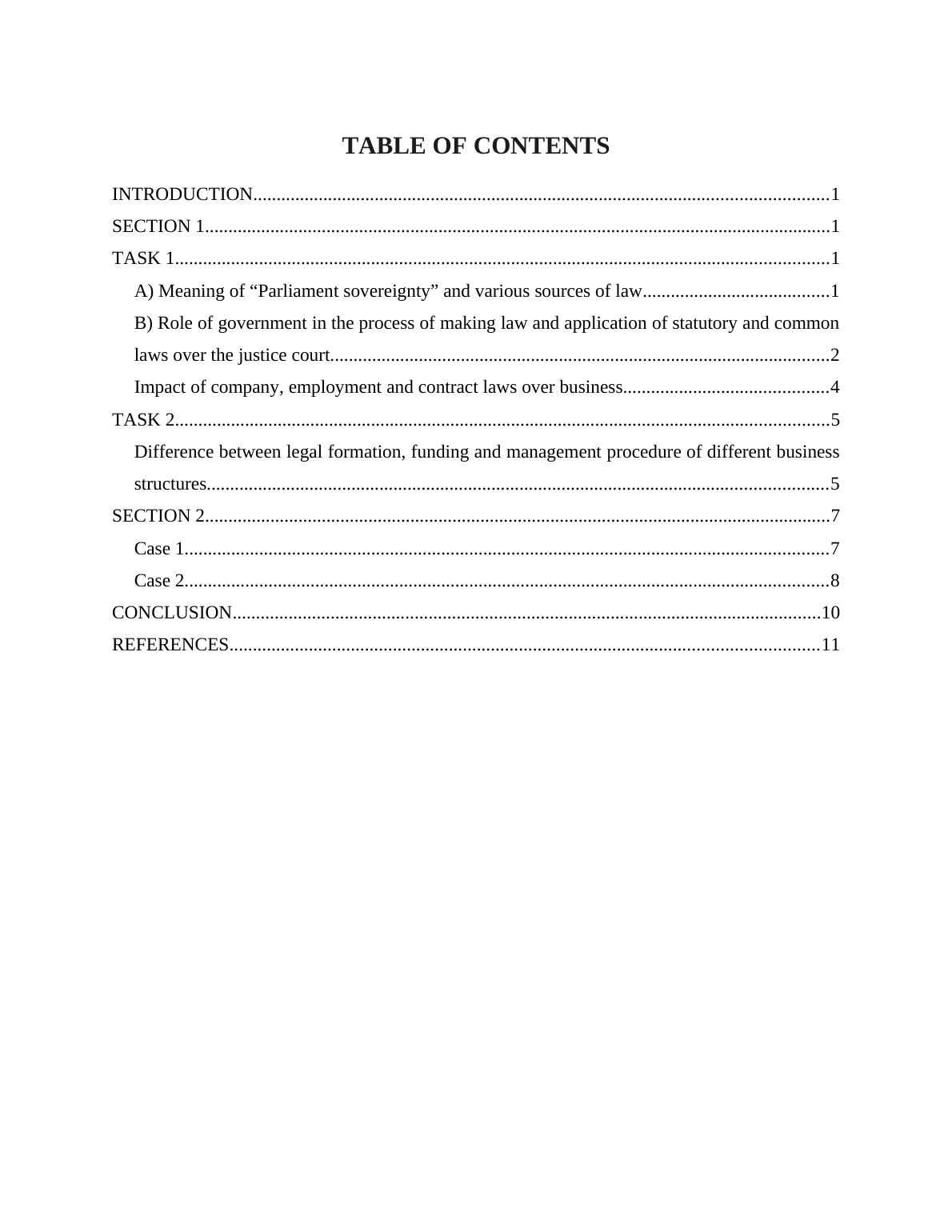 business law assignment sample