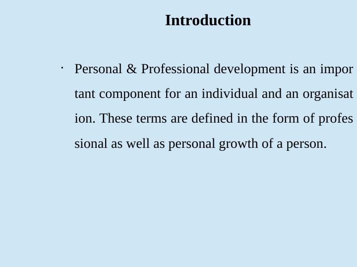 Personal and Professional Development Task 4._2