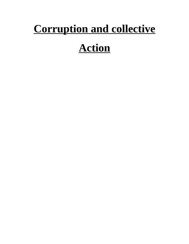 Corruption and Collective Action_1