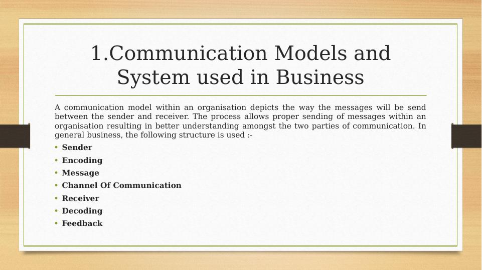 Communication Models and Methods in Business_2