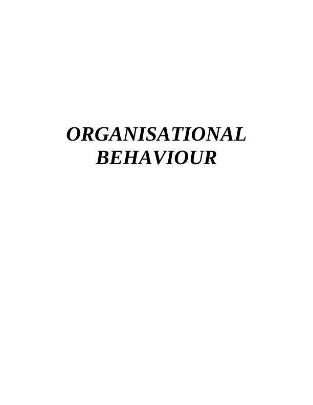 Organisational Behaviour: Culture, Power, and Motivation at Ryanair_1
