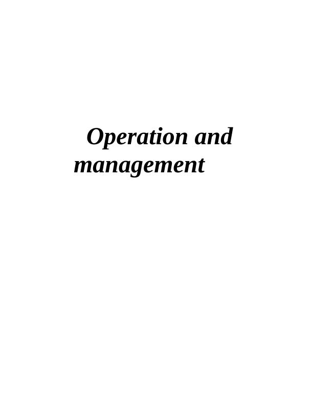 Role of Leader and Manager in Operational Management_1