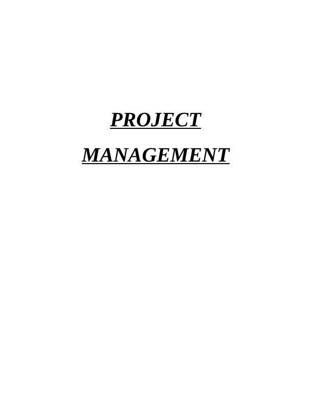 Project Management Assignment- QA Higher Education_1