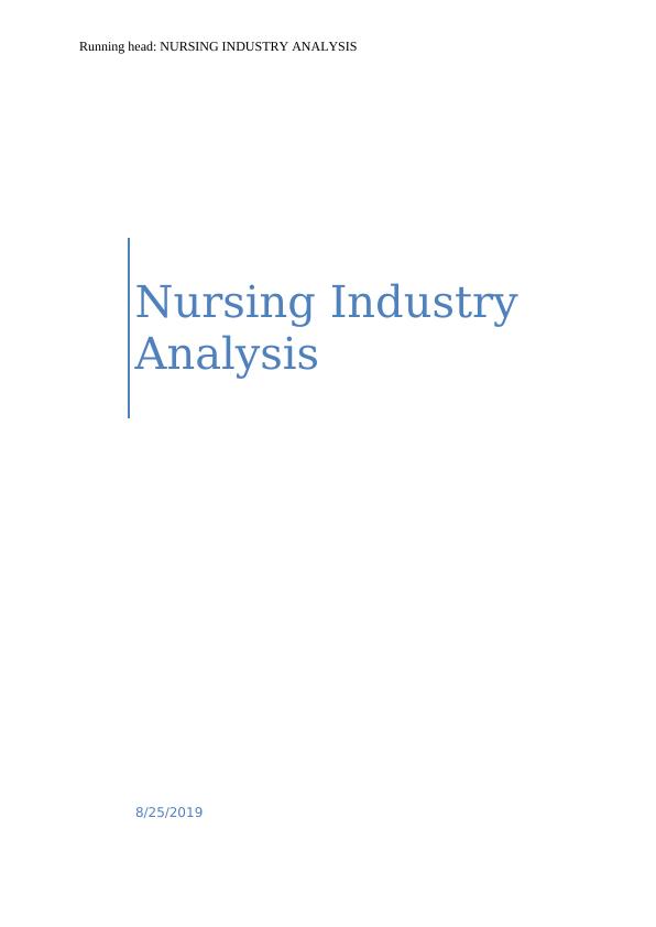 Australian Nursing Industry Analysis 2022_1