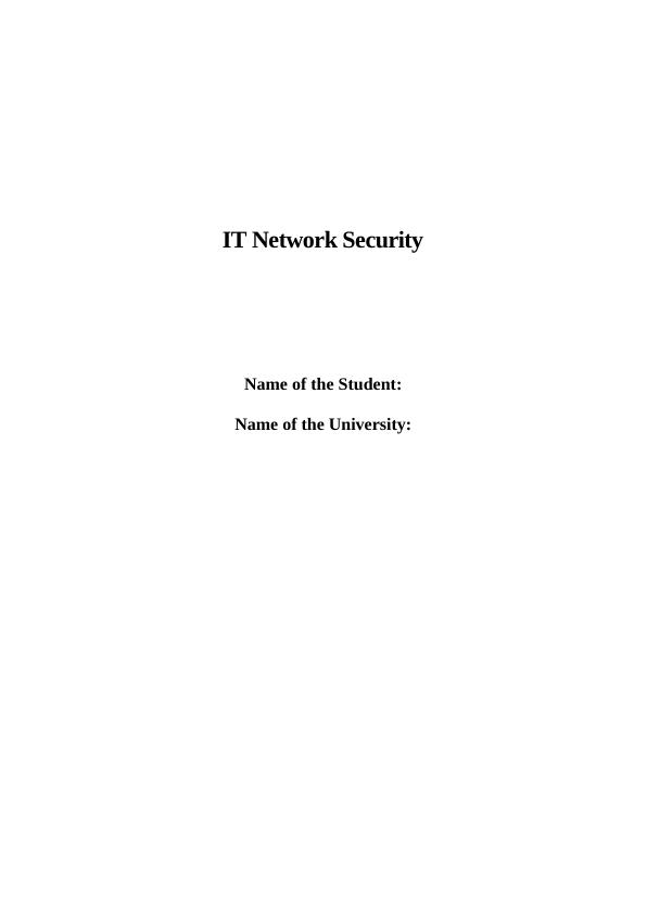 IT Network Security_1