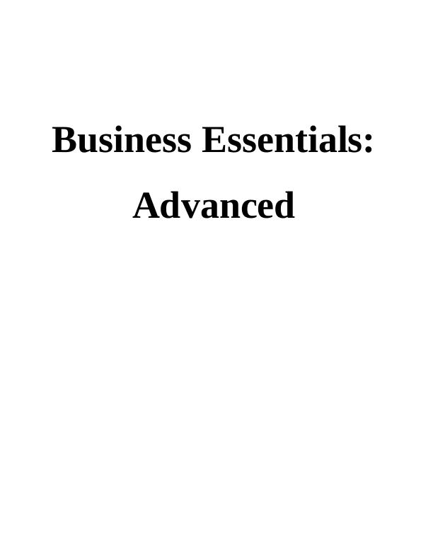 Business Essentials: Advanced_1
