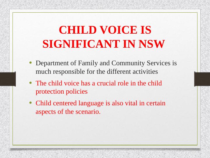 Implementation of Child Voice in the NSW child protective system_3