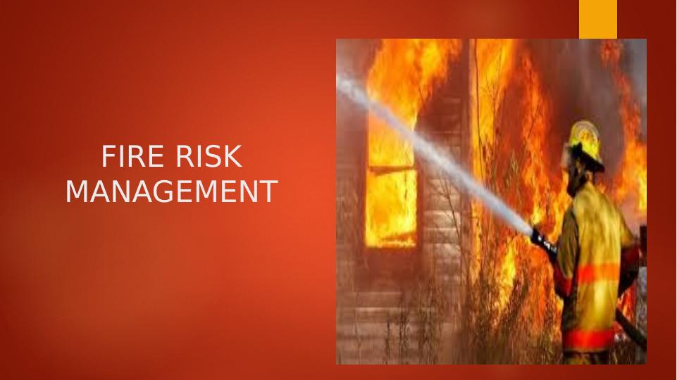 Fire Risk Management_1