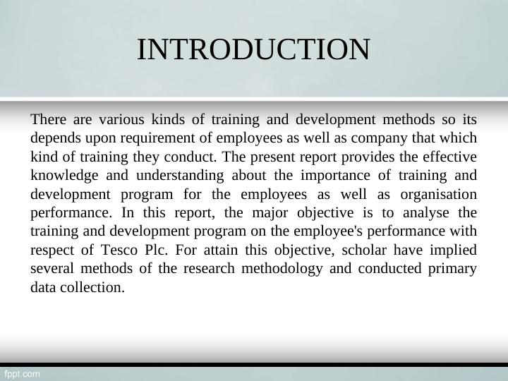Importance of Training and Development Program for Employees and Organization Performance_2