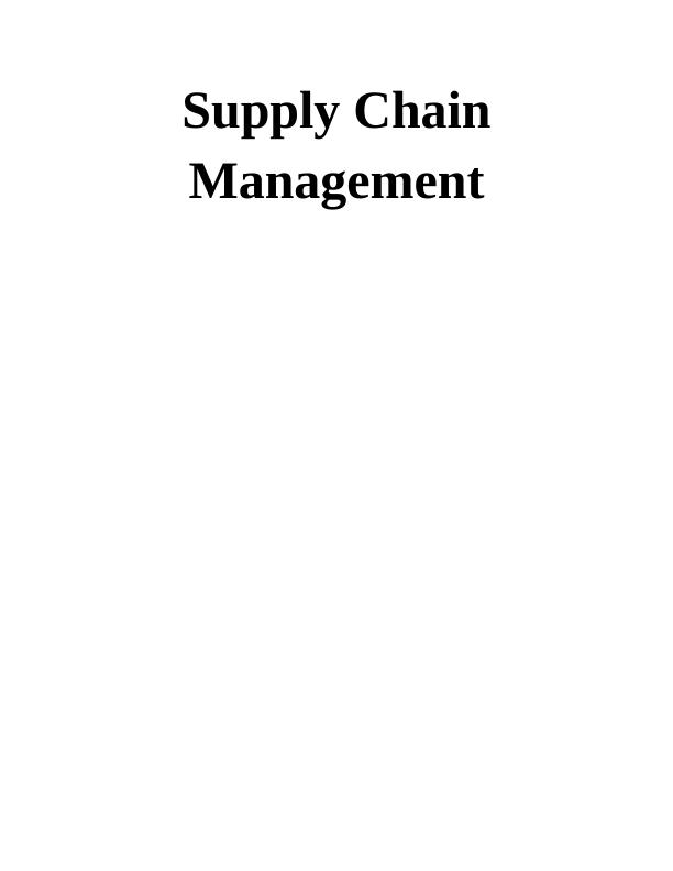 Improving Supply Chain Relationships, Risk Mitigation, and Cost Reduction in Organization_1