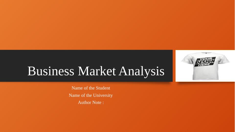 Business Market Analysis | PPT_1