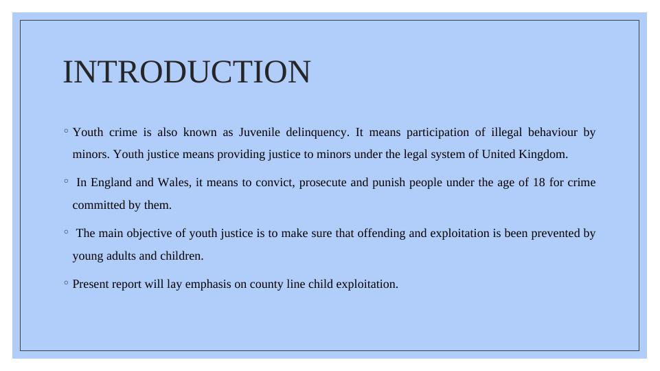 Youth Crime and Youth Justice: County Line Child Exploitation_3