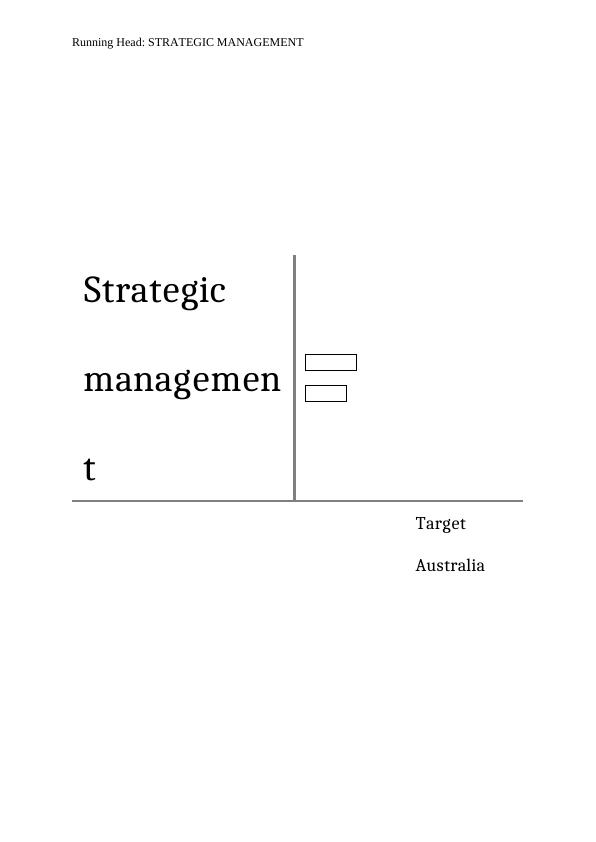 assignment for strategic management