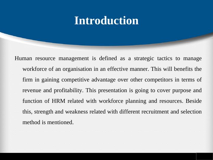 Human Resource Management: Purpose, Functions, Recruitment, and Selection_3