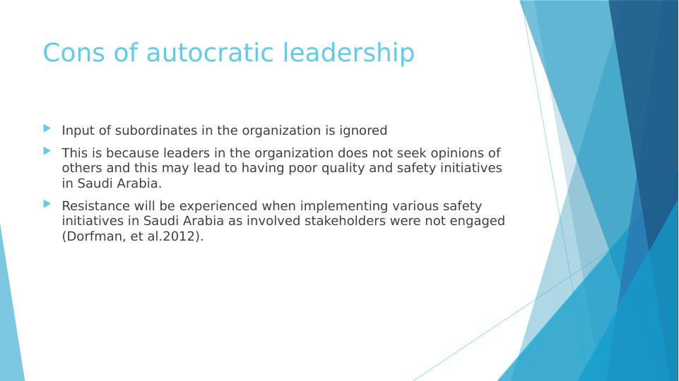 The Role of Leadership Styles on Quality and Safety Initiatives_4
