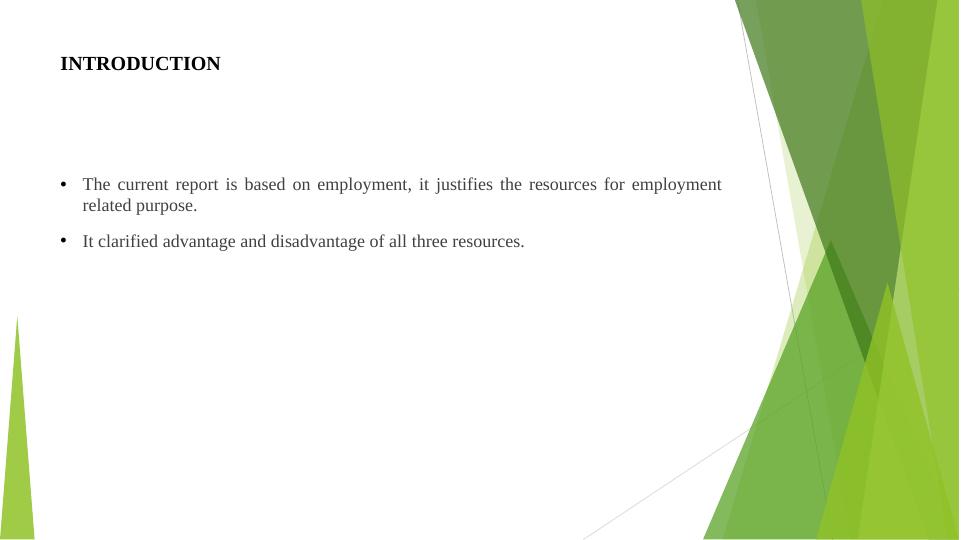 Advantages and Disadvantages of Employment Resources_2