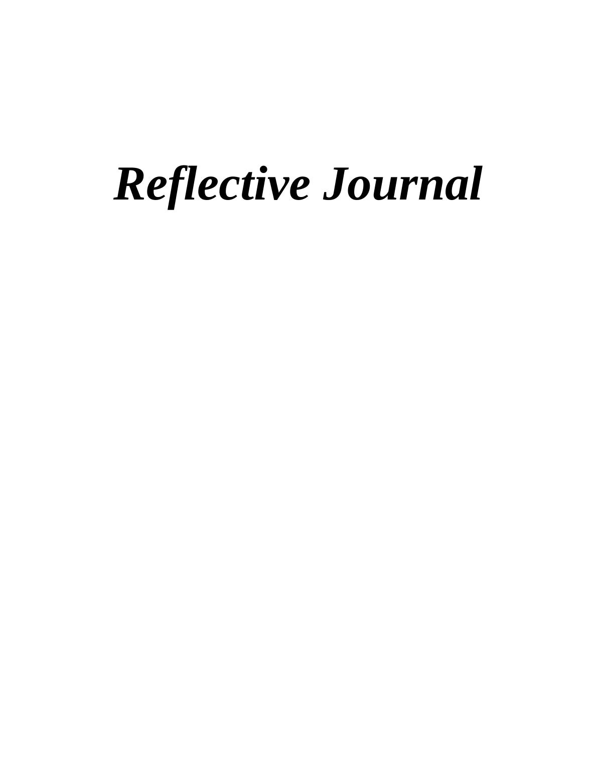 Reflective Journal: Task and Module Completion in Achieving Employability and Study Skills_1