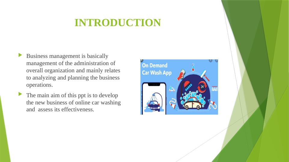 Business Management: Developing an Online Car Washing Business_3