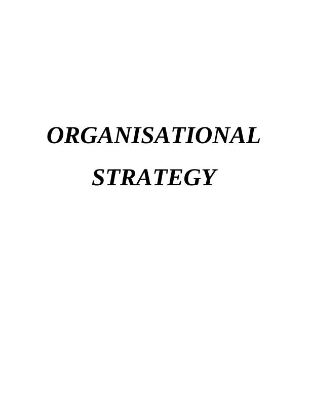 Organisational Strategy of Pilkington_1