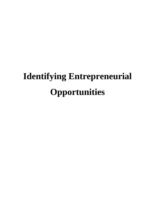 Identifying Entrepreneurial Opportunities : Long John Silver's_1