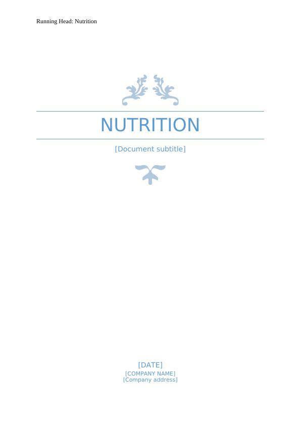 Nutrition - Lacto-ovo Vegetarian Food_1
