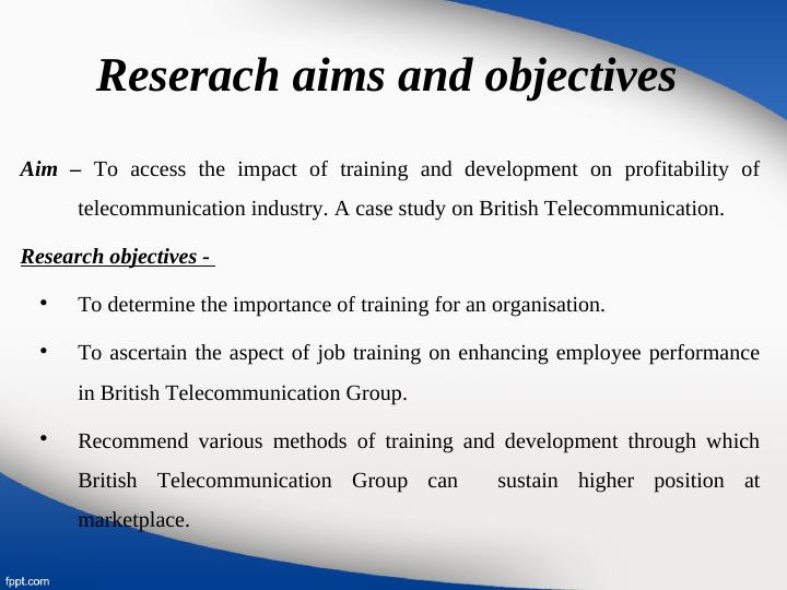 Impact of Training and Development in the Telecommunication Industry_4