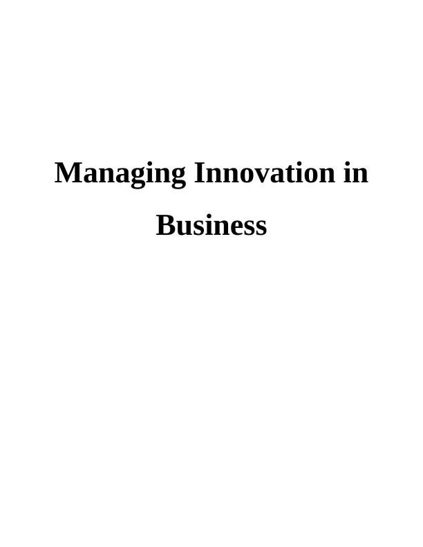 (PDF)  Managing  Innovation in Business_1