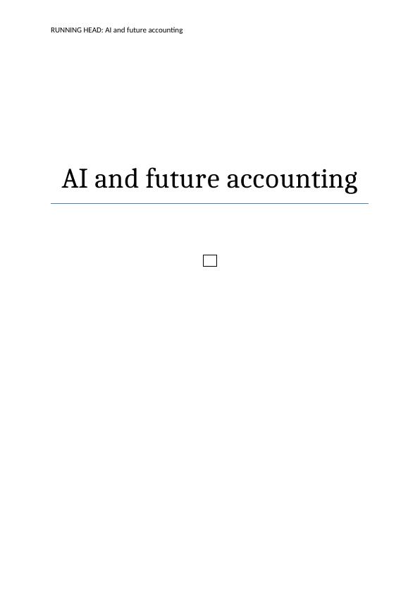 AI and Future Accounting Assignment_1