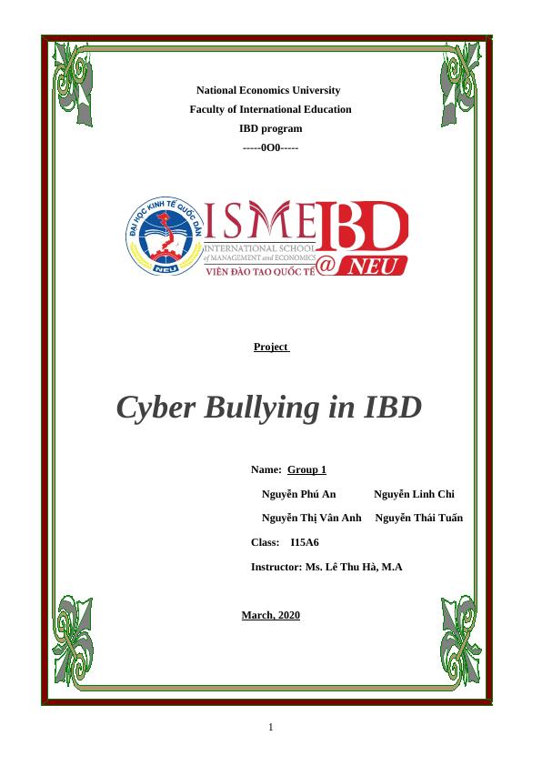 (PDF) An Introduction in Cyberbullying Research_1