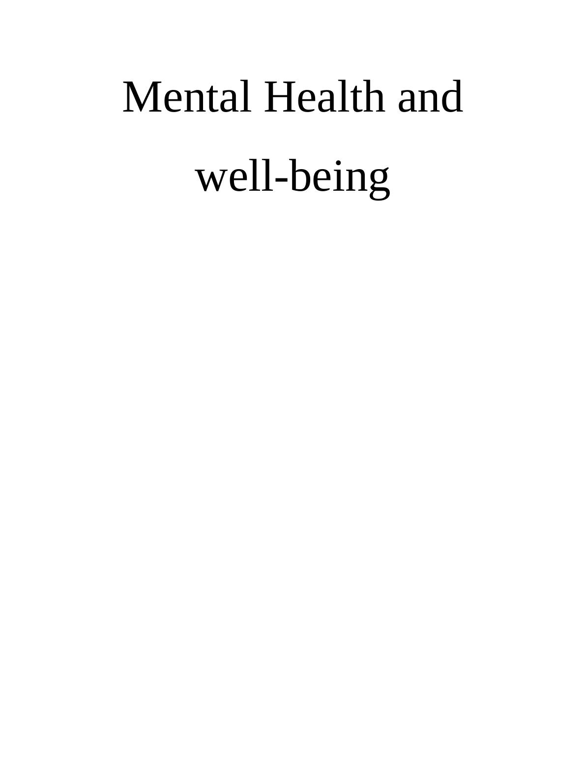 Mental Health and Well-being in Covid 19 Emergency Service Workers_1