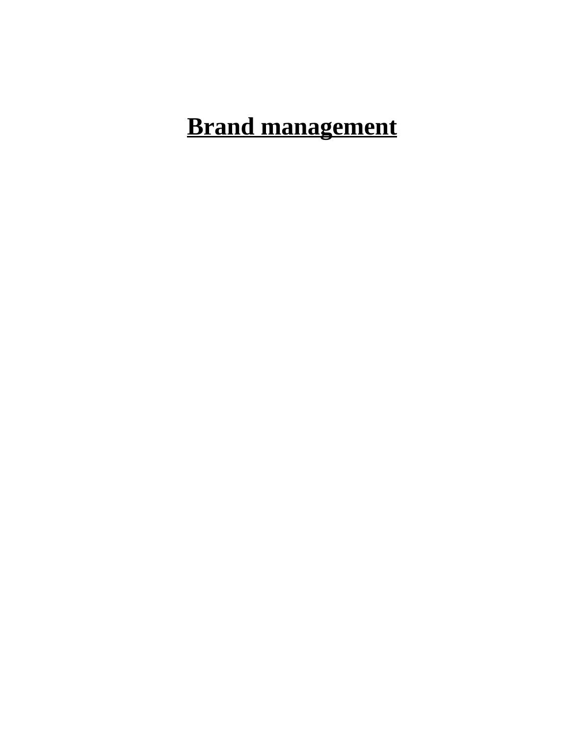 Brand Management: Importance, Strategies, and Hierarchy_1