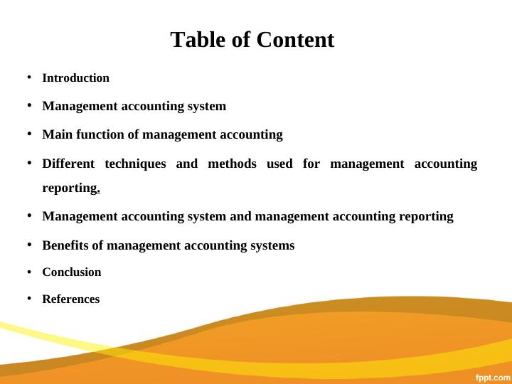 Management Accounting System and Techniques_2