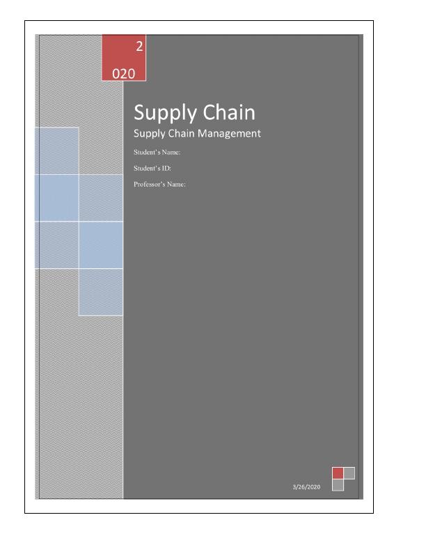 What is Supply Chain Management (SCM)?  Assignment_2