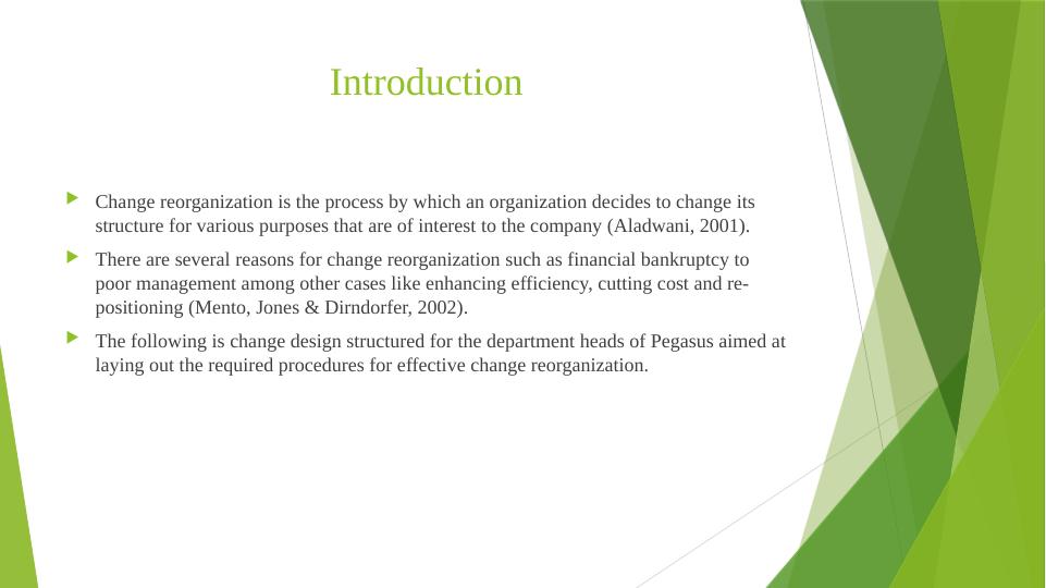 Change Reorganization: Designing Effective Procedures for Department Heads of Pegasus_2