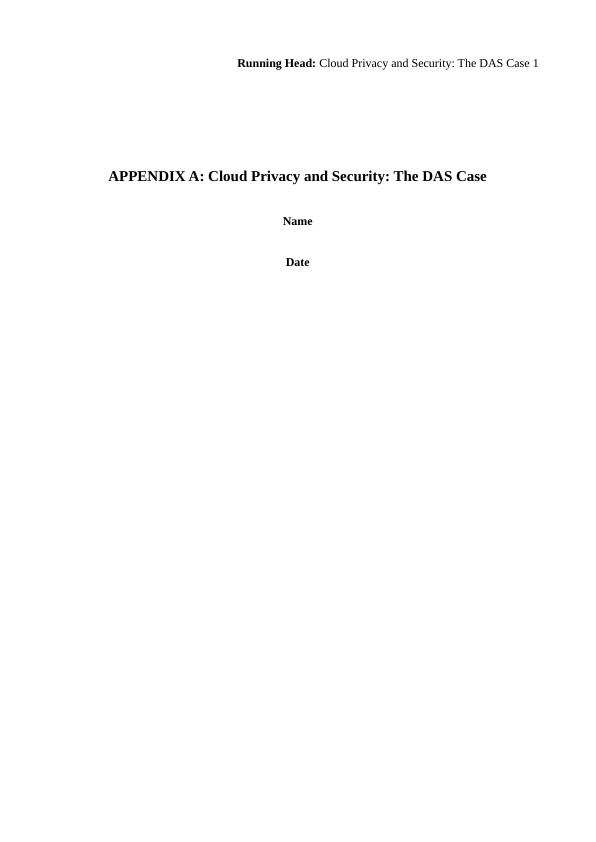 Cloud Privacy and Security Assignment (Doc)_1