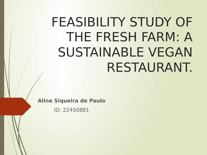 Assignment on sustainable vegan restaurant_1