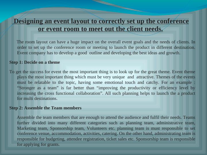 Designing an Event Layout for Conference or Event Room Setup_1