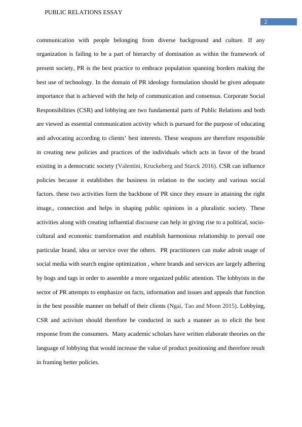 Essay on Public Relations Aspects_3