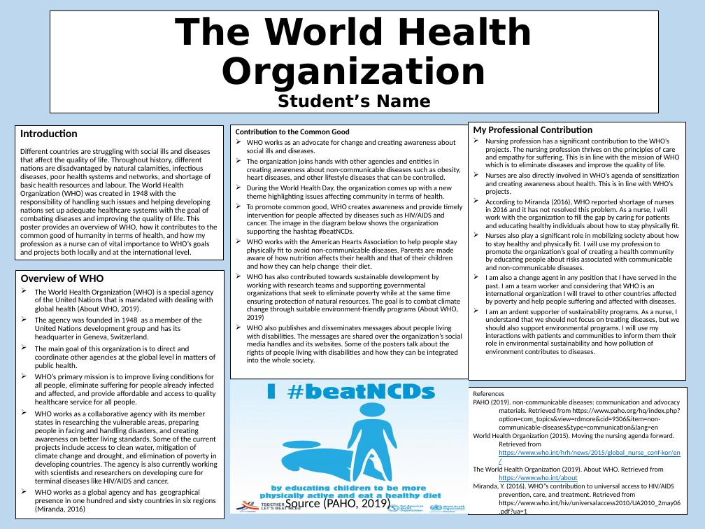 The World Health Organization_1