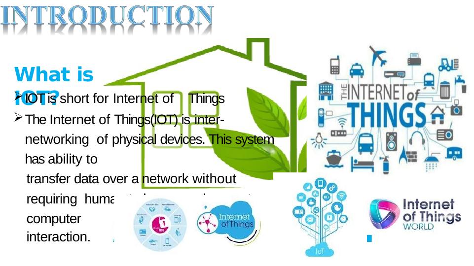 What is  IOT is short for Internet of IOT?._3